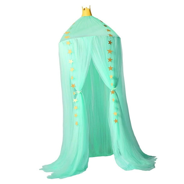 Naiovety Lamp Sleeping Canopy Mesh Girls Bed Net Cortina Techo Repelente de insectos y plagas Verde Naiovety HA003764-04