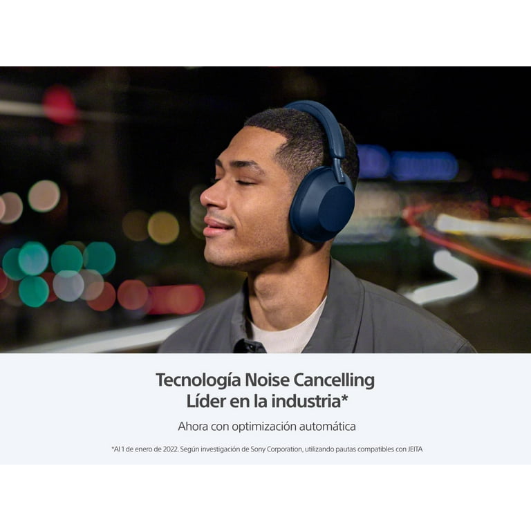 Sony WH-1000XM5 Blue Noise Canceling Wireless Headphones with 30hr
