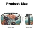 thumbnail image 5 of Yak Digital Bag Oxford Cloth Waterproof Travel Organizer Charger Pouch Cell Phone Charger Station Computer Cord Organizer 5.9x9.44x3.14 in, 5 of 6