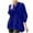Blue., variant on Akafmk Womens Long Sleeve Maternity Tops,Womens Maternity Solid Color Velvet Long Sleeve V Neck Fashion Casual Pregnancy Pregnant Mama Everyday Tops
