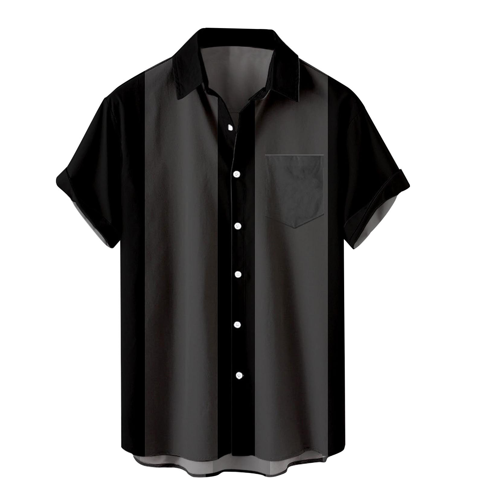 Stamzod Men Clothes Mens T Shirts Casual Short Sleeve Shirts for Men Gradient Color Print Pullover Men Shirts Graphic Tees