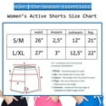 thumbnail image 5 of tSe Womens Short, Sleep Wear, Lounger, Drawstring Active Women’s Vibrant Colors Sport Shorts with Pocket, Walking, Running and Yoga Shorts, Pink, S/M, 5 of 5