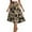 Khaki, variant on Leather Skater Skirts for Women Heart Skirt Bed Skirts for Adjustable Bed Skirt Adjustable Frame Mini Elegant Floral Pleated Midi Women Summer High End Fashion Stylish A Black M