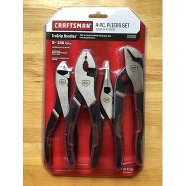 Craftsman 4 Piece Pliers Set