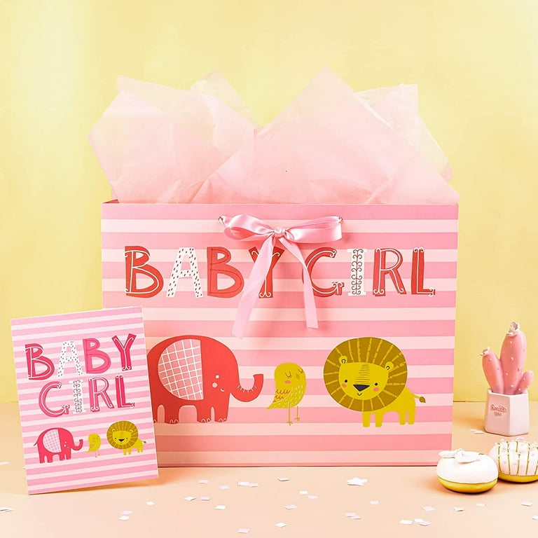 Sacchetto Regalo Loveinside - Motivo Elefante Per Baby Shower