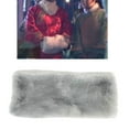 thumbnail image 3 of Jesscasday Furry Furs Hand Muff Warm Coldproof Soft Hand Muffs Outdoor Activity Arm Warmers, 3 of 11