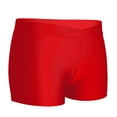 thumbnail image 2 of YONGHS Girls Ballet Dance Shorts Sports Yoga Athletic Gymnastics Booty Shorts Tumbling Bottoms Red 15-16, 2 of 5
