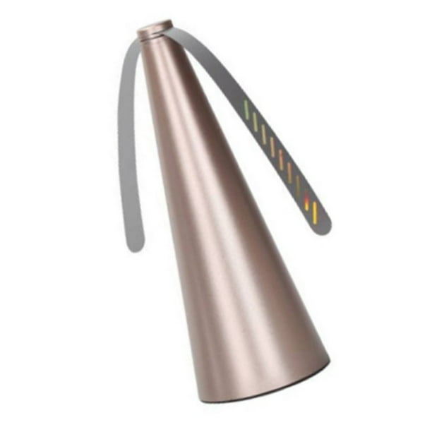 Abanico repelente de moscas automático, ventilador para moscas para uso exterior en mesa interior, restaurante, barbacoa, eventos, dorado