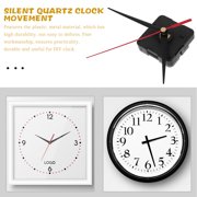NICEXMAS 2Pcs Home Clock Movement Accessory Black ABS Material with Precise Time and Easy Installation