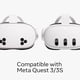 thumbnail image 5 of Funda de transporte Meta Quest Compact para Quest 3/3S con accesorios, 5 of 6
