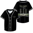thumbnail image 2 of Henry Moodie Good Old Days Tour T-shirt Jersey Unisex Casual Short Sleeve Shirt Baseball Jersey, 2 of 3