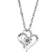 thumbnail image 1 of Personalizar Corazón Collar para Mujeres Collar Colgante Conmemorativo Regalo de Joyería, 1 of 6