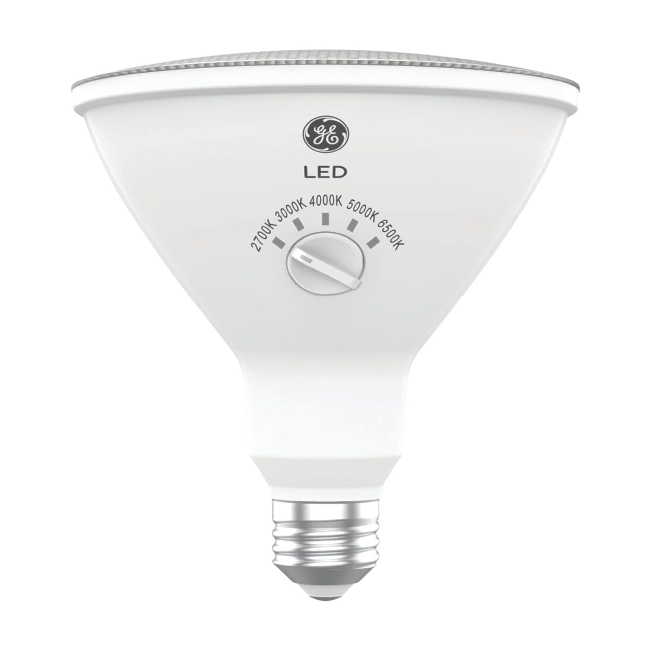 GE Outdoor Style Security PAR38 LED Floodlight, 150 Watt Replacement, 5 White Tones, 2pk