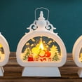 thumbnail image 2 of SHENGXINY New Retro Electrified Christmas Small Oil Lamp Clearance Christmas Decorations,Children Portable Lights,Christmas Eve Gifts,Desktop Decorations,Retro Wind Lights,Hanging Decorations White, 2 of 3