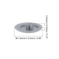 thumbnail image 2 of Screw Cap Covers, 80 Pack 11.8x3.3mm Plastic Screw Decoration Cover, Dark Gray, 2 of 5
