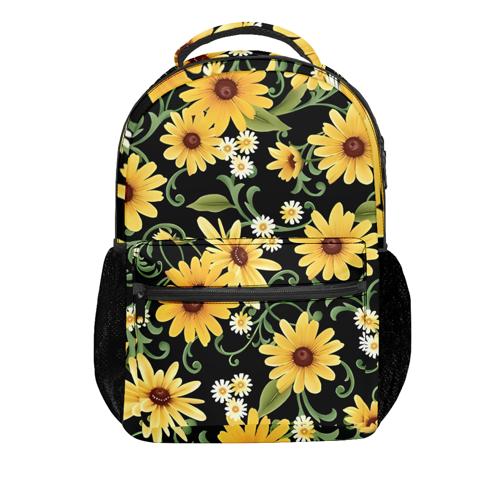 Sunflowers Flower Backpack,Backpack For Girl,Back Pack,Womens Backpack ...
