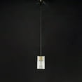 thumbnail image 3 of 91840CDABBK Maxim Lighting Sleek - 1 Light Mini Pendant-Antique Brass/Black Finish, 3 of 5