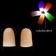 thumbnail image 1 of 1 Pair Funny Novelty Electronic LED Light Flashing Fingers Magic Trick Props Kids Amazing Glow Toys Children Luminous Decor Giftcolor He Qiyong unisex, 1 of 1