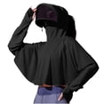 thumbnail image 3 of Viluyesy Women's Full Zip Hooded Sun Protection Hoodie UPF 50+ UV Jackets with Face Brim Thumb Holes Lightweight for Travel Outdoor Wear, 3 of 9
