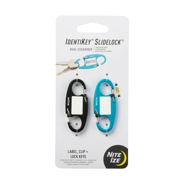 Nite Ize IdentiKey SlideLock Dual Carabiner - 2 Pack
