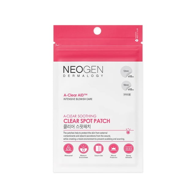 Parches para el cuidado del acné DERMALOGY de NEOGENLAB A-CLEAR SOOTHING