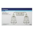 thumbnail image 4 of Westinghouse Oliver Two-Light Indoor Wall Fixture, Brushed Nickel Finish with Cage Shades, 4 of 5