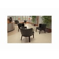 thumbnail image 2 of Boss Office Products Ava Accent Chair-Black, 2 of 7