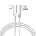 thumbnail image 1 of Línea de datos tejida de nailon con codo doble de 1/2/3 metros para Android USB 3.0 Cable de datos de teléfono Cable de repuesto Sweethay DZ4347-12, 1 of 2