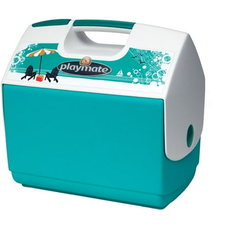 Igloo Playmate Elite with Beachside Design, Coral Green
