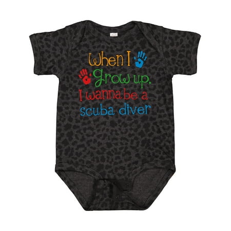 

Inktastic Future Scuba Diver Childs Diving Gift Baby Boy or Baby Girl Bodysuit