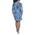 thumbnail image 2 of BCBG womens  Blouson Dress, 12, Blue, 2 of 3