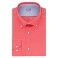 thumbnail image 2 of IZOD Chemise Habillée pour Homme Coupe Ajustée Extensible FX Col Rafraîchissant Uni, Rouge Flamme, Encolure 16 Pouces-16,5 Pouces Manche 34 Pouces-35 Pouces (Grand), 2 of 4