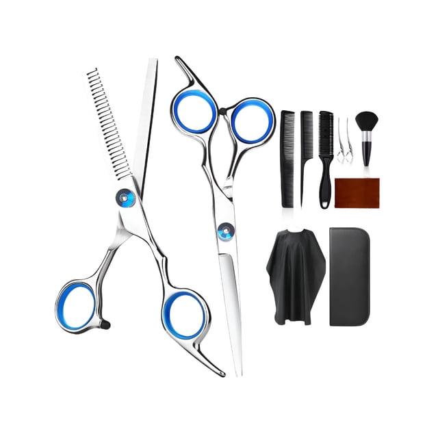 Tijeras Barbero Xtellar Plateado Profesionales Estilistas Para Cortar Cabello