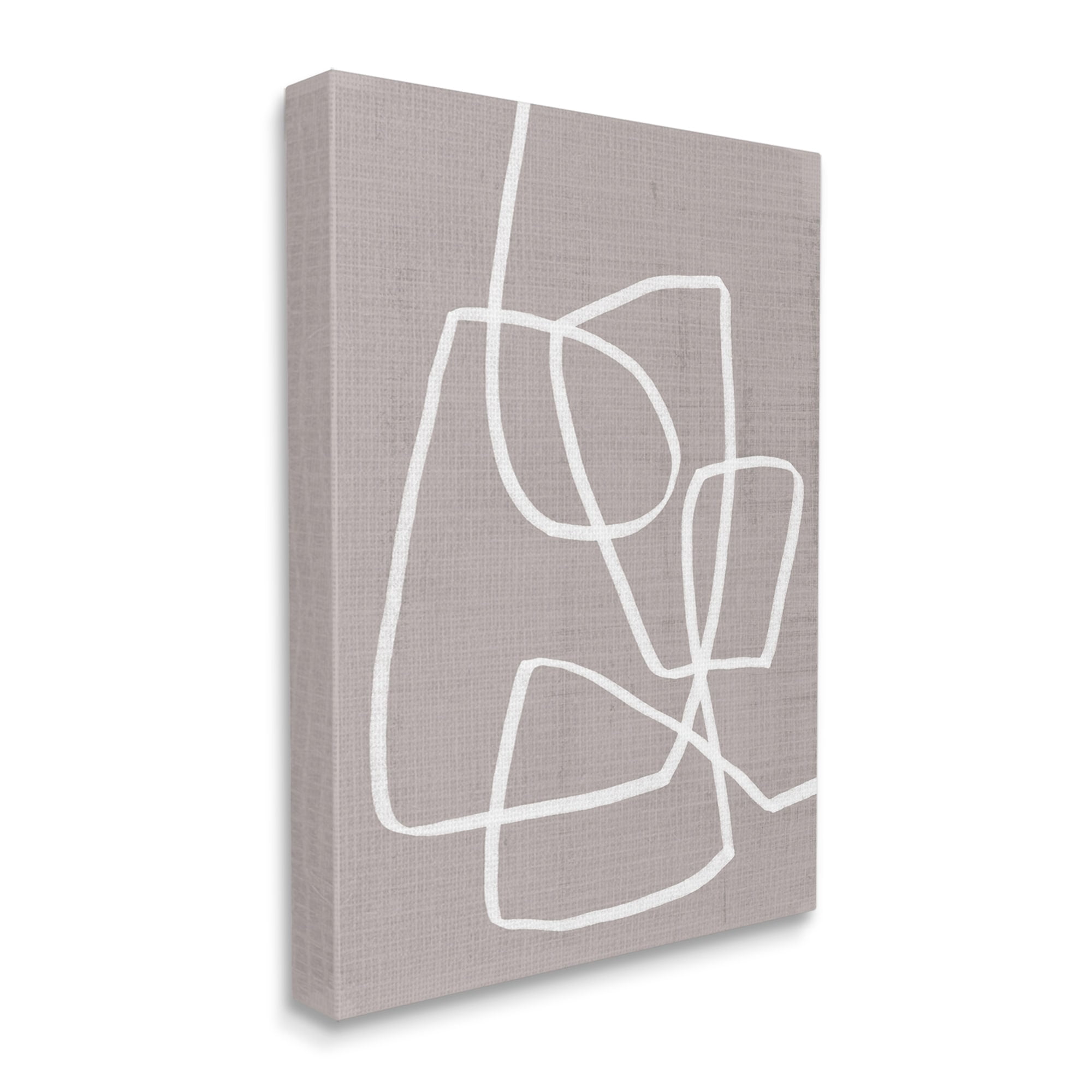 Stupell Industries Minimalist Abstract Line Scribble Modern Boho Composition, 16 x 20,Design by June Erica Vess
