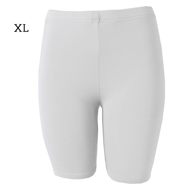 Leggings Fitness Sport Stretch Short Pants Mujer Pantalones de yoga, Blanco, XL Methold AP002149-12