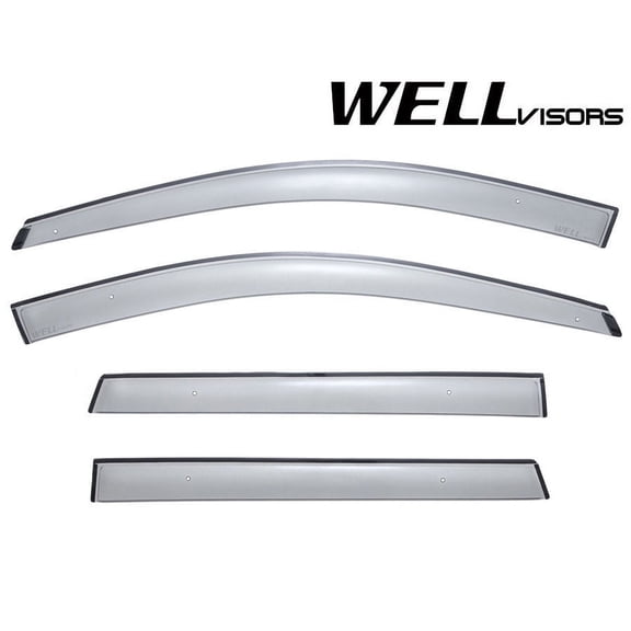 Wellvisors Side Window Visors Deflectors Rain Guards Premiums Series for 2004-2007 Scion xA 3-847SC001