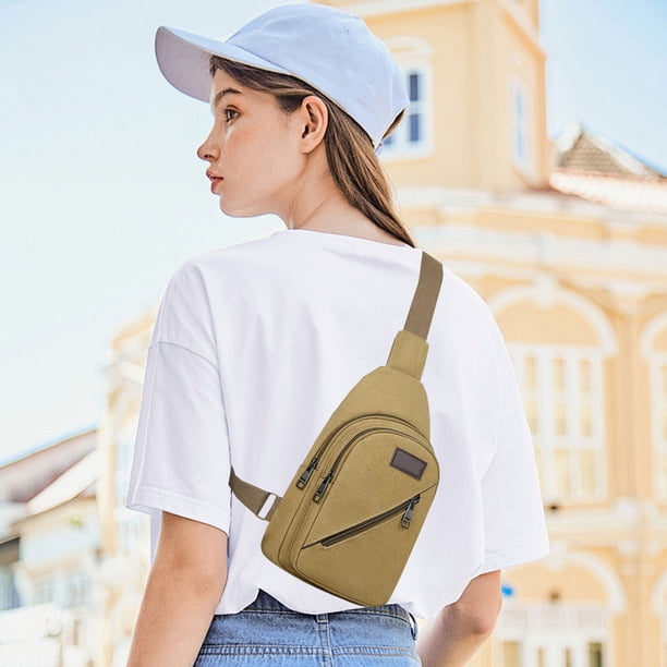 Apmemiss Clearance Small Sling Bag, Lightweight Crossbody Backpack for Men Women, Shoulder Bag for Sports and Outdoor