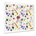 thumbnail image 2 of Designart 'Coloful Wildflowers Floral Pattern II' Traditional Framed Art Print, 2 of 4