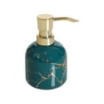 thumbnail image 4 of Distributeur de Savon Liquide en Céramique avec Pompe Réutilisable Bouteille de Pompe Liquide Polyvalente Verte, 4 of 8