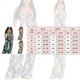 thumbnail image 3 of Wyzesi Jumpsuit Shorts V Neck Women'S Printed Neck Jumpsuit with Backless Design, 3 of 5