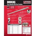 thumbnail image 2 of Broca Para Concreto SDS Plus Premium 1/4 x 4 Urrea, 2 of 3