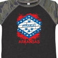 thumbnail image 4 of Inktastic Graffiti Arkansas State Flag Boys or Girls Toddler T-Shirt, 4 of 5