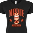 thumbnail image 3 of Disney - Minnie Mouse Collegiate - Juniors Fitted Graphic T-Shirt, 3 of 5
