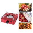 thumbnail image 4 of Mini Spirit Burner Estufa de alcohol portátil para mochileros Senderismo Camping al aire libre Rojo Cola estufa de campamento, 4 of 8