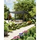 thumbnail image 1 of Yeshouse Pérgola de Aluminio de 10x13 Pies con Dosel Retráctil, Cenador de Metal para Jardín, Terraza Trasera Moderna, Enrejado de Uva, 1 of 6