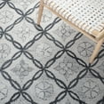 thumbnail image 6 of SAFAVIEH Marquee Anthony Geometric Runner Rug, Ivory/Grey, 2'6" x 8', 6 of 8