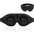 thumbnail image 1 of Antifaz para dormir 3D con bloqueo de luz para hombres, mujeres y niños, antifaz para dormir sin presión con correa ajustable, tela transpirable completamente opaca, diseño para dormir de lado,, 1 of 7