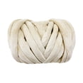 thumbnail image 1 of Hilo grueso de 787,4 pulgadas de largo para tejer con los brazos, hilo voluminoso para mantas de macramé. Caqui claro, 1 of 9