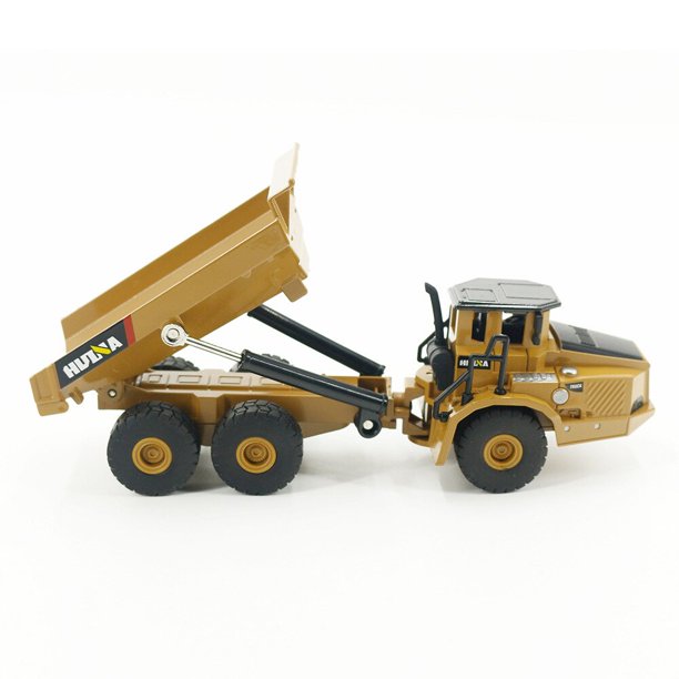 Coche de juguete para niños Huina de varios estilos, camión mezclador, camión volquete, cargador, rodillo de camino, juego de vehículos de ingeniería, modelo de excavadora de juguete zhangyuxiang LED