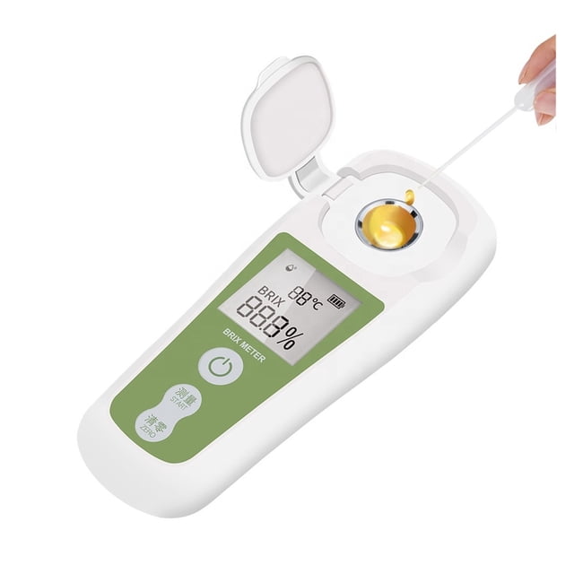 Digital Refractometer Saccharimeter Densimeter For Fruit Wine Beer Alcohol Sugar Concentration Tester 0~35% Sugar Meter ,Accurate Measurement